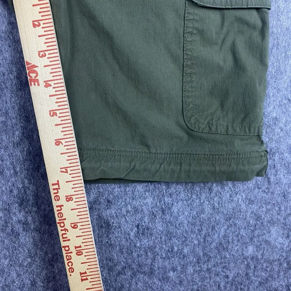Boy Scout Of America Boys Uniform Shorts Olive Green Adjustable Waist Youth Sz 8